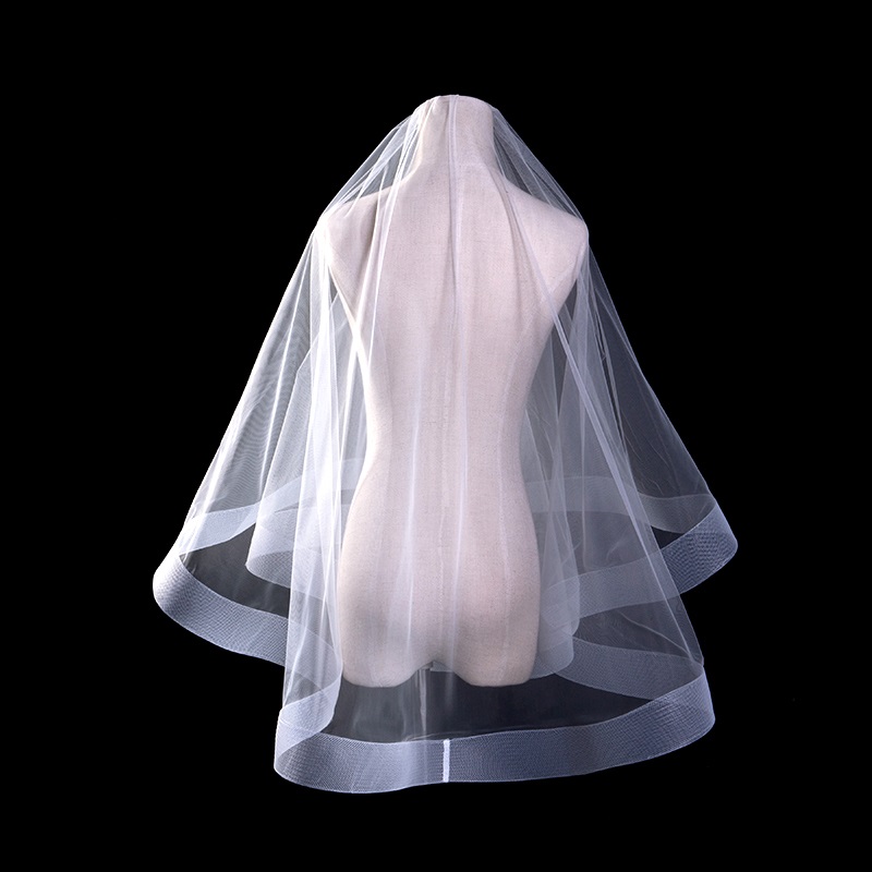 Charming One Layer Bridal Veils