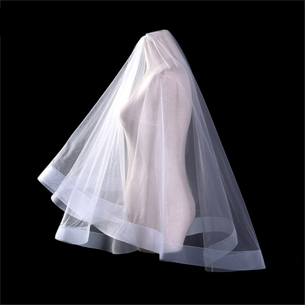 Charming One Layer Bridal Veils