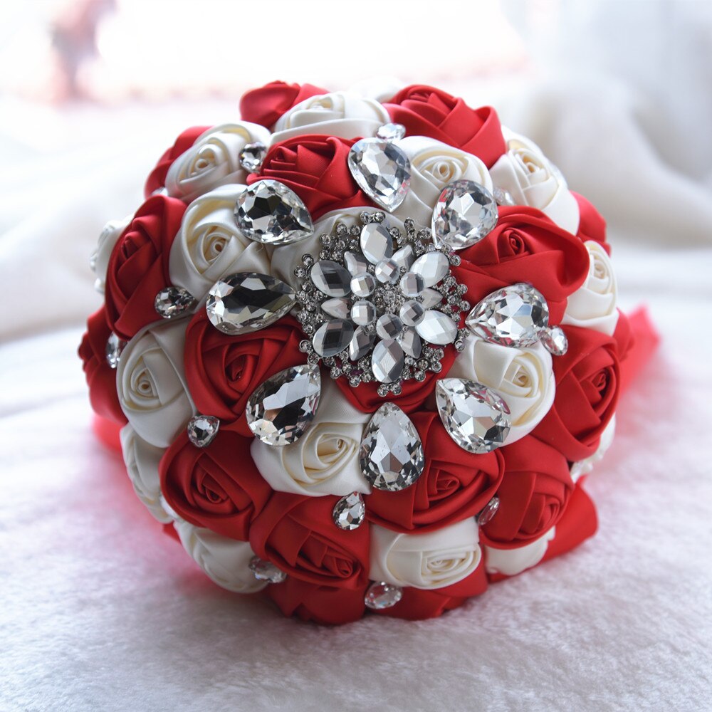 Crystal Diamond Wedding Bouquet