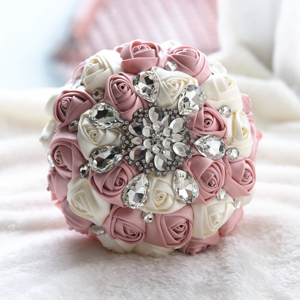 Crystal Diamond Wedding Bouquet