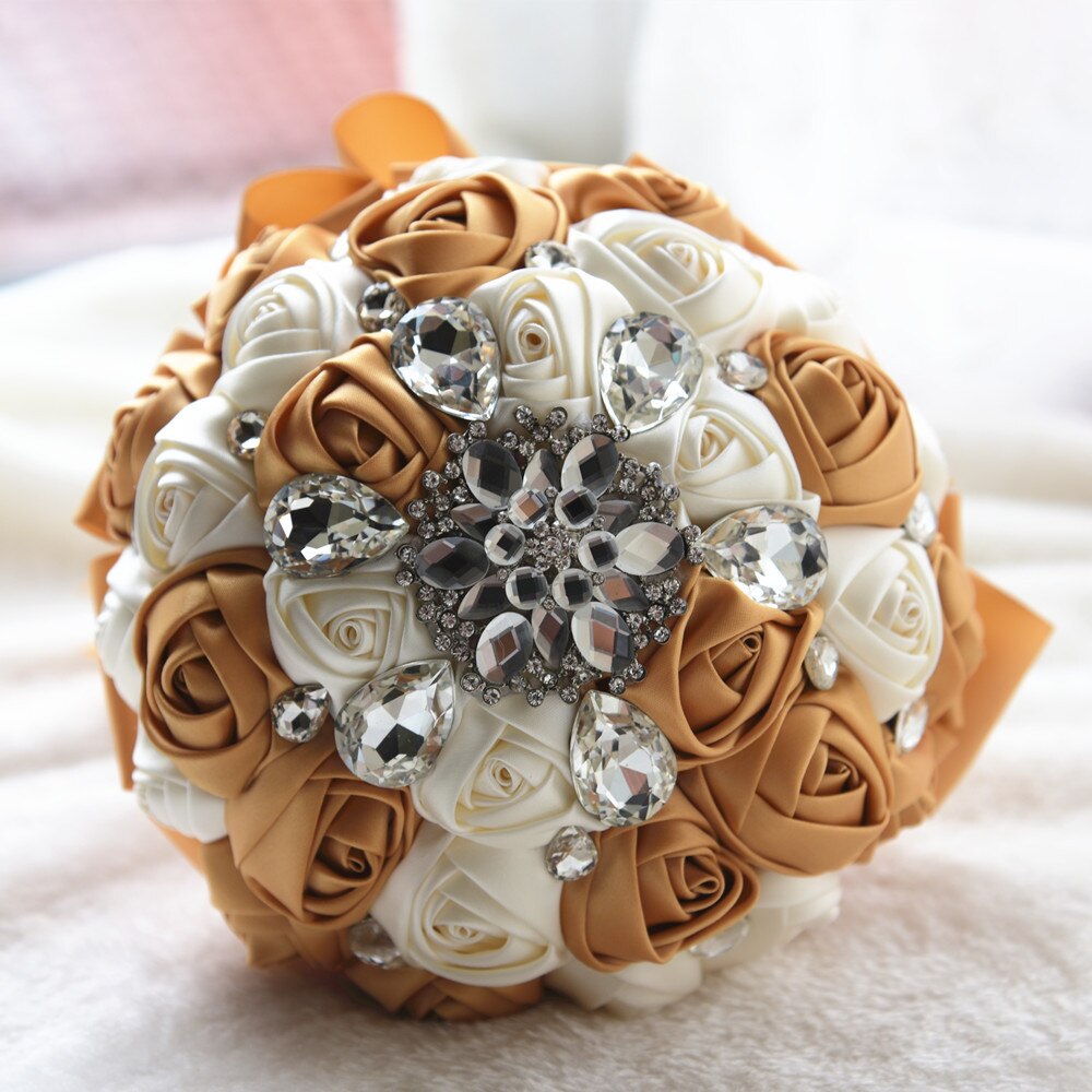 Crystal Diamond Wedding Bouquet