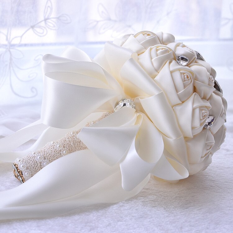 Crystal Diamond Wedding Bouquet