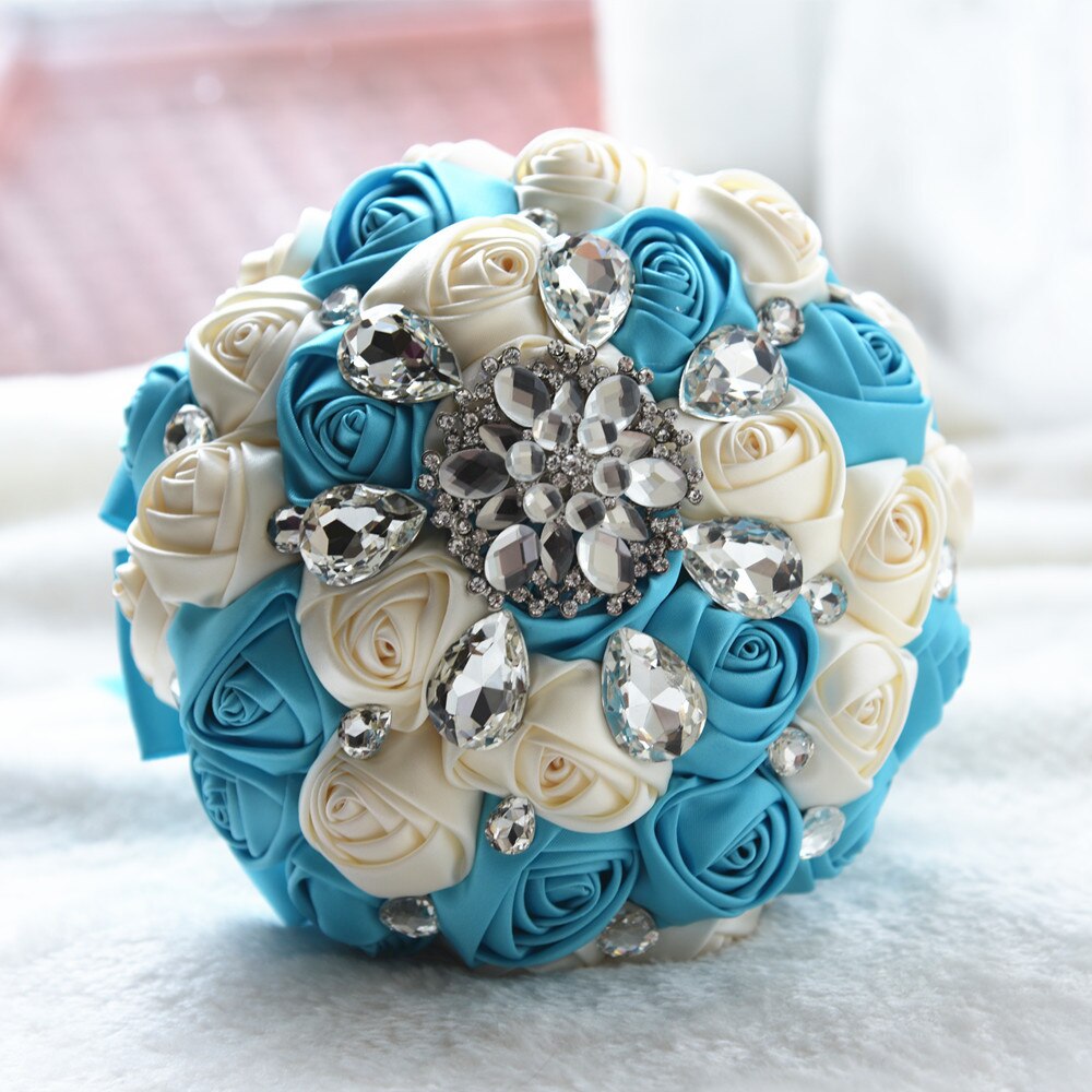 Crystal Diamond Wedding Bouquet