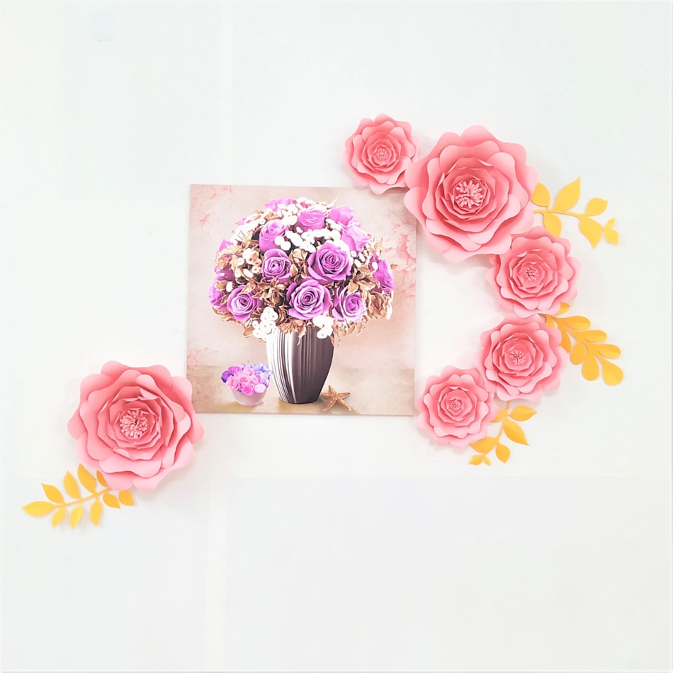 Giant Paper Rose Flower for Decor