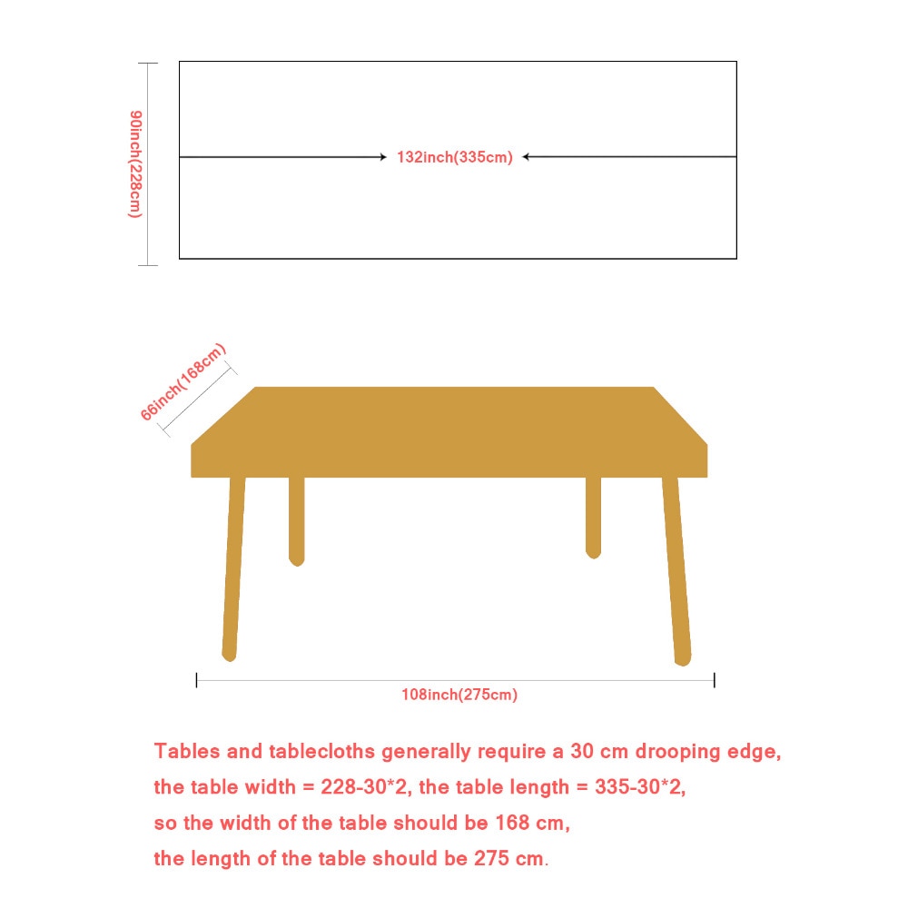 Rectangle Satin Tablecloth for Wedding