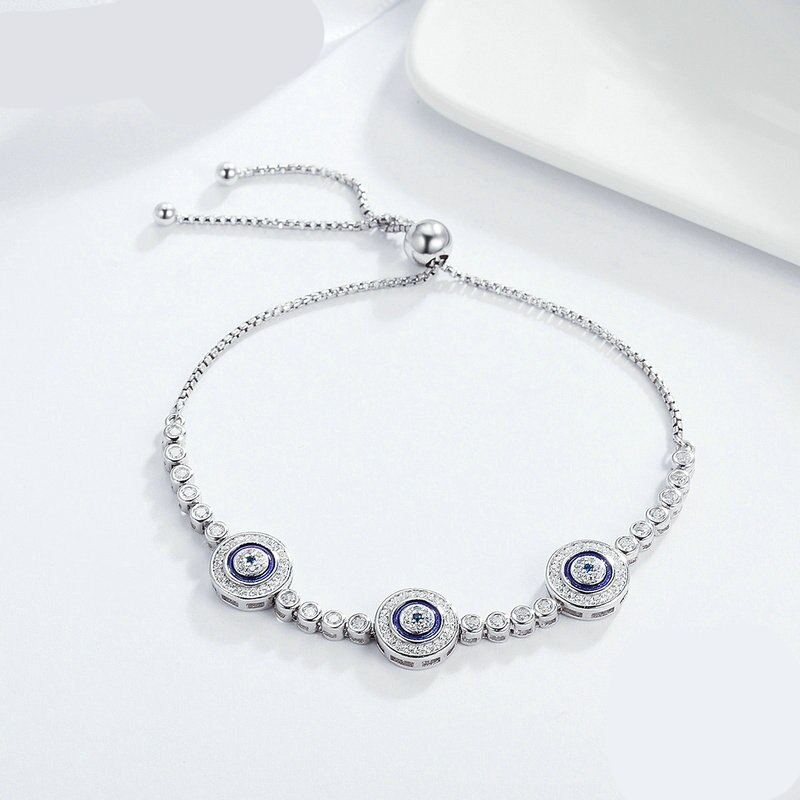 Luxury Elegant 925 Sterling Silver Bracelet