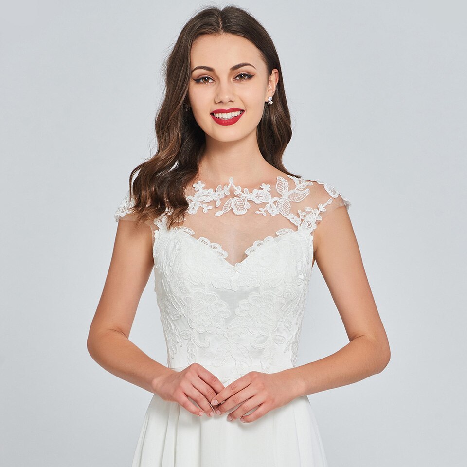 Women's Midi Elegant Wedding Dress