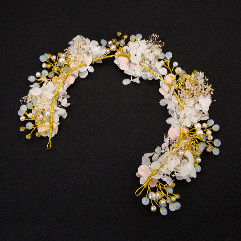 Wedding Bridal Wreath Hairband