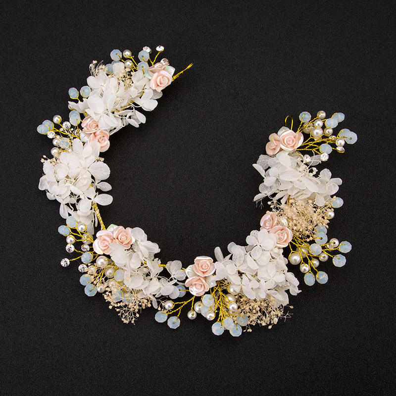 Wedding Bridal Wreath Hairband