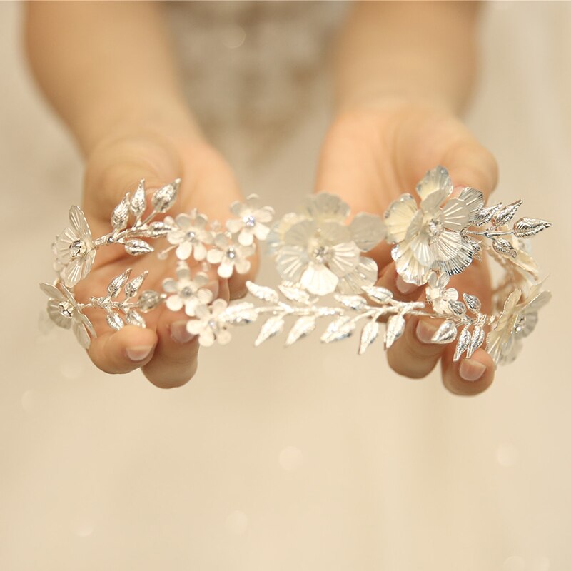 Big Floral Bridal Crown