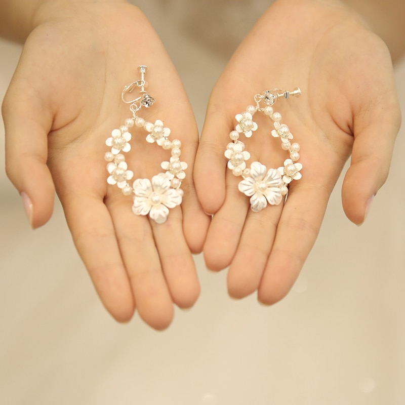 Big Floral Bridal Crown