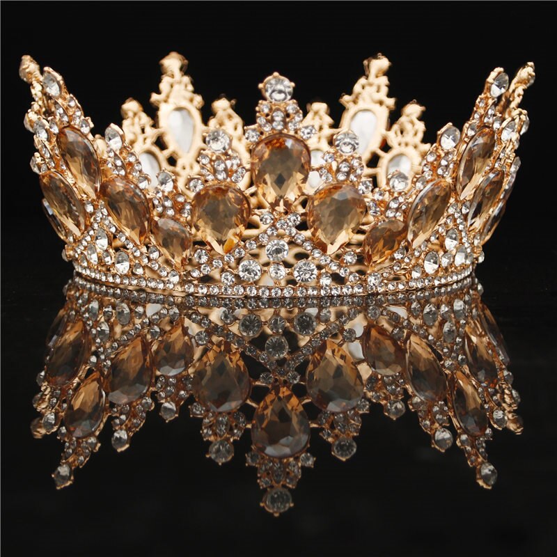 Luxurious Crystal Bridal Crown