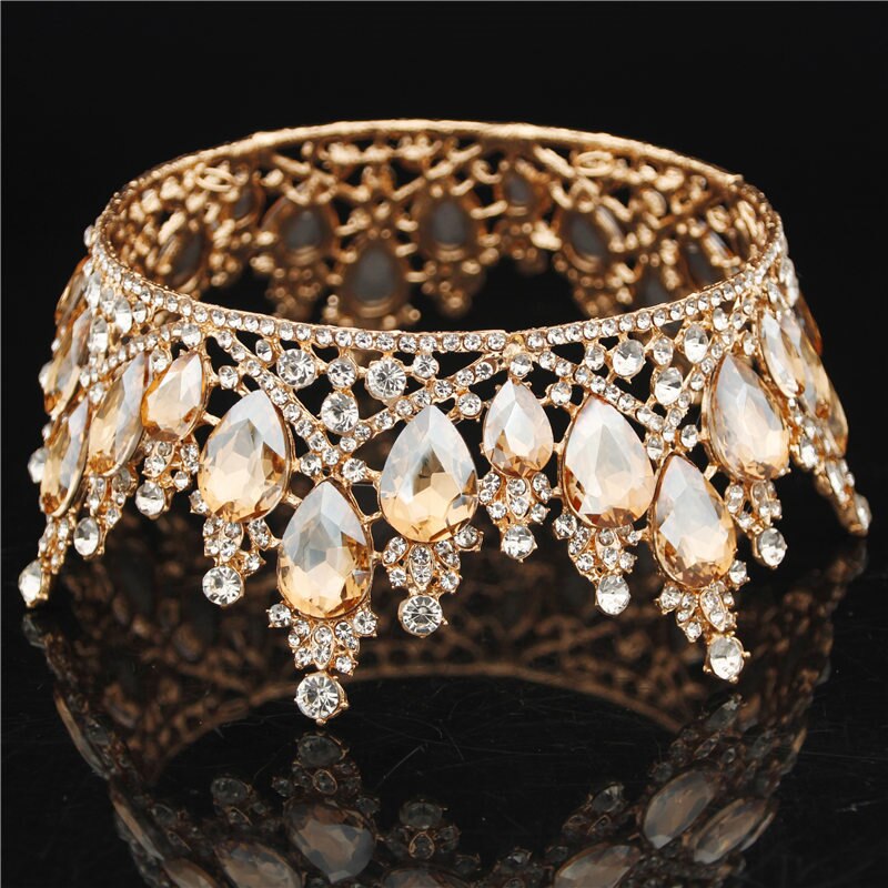 Luxurious Crystal Bridal Crown