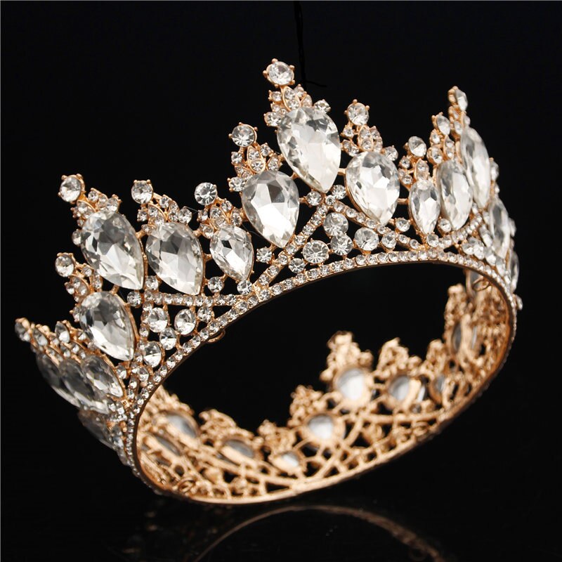 Luxurious Crystal Bridal Crown