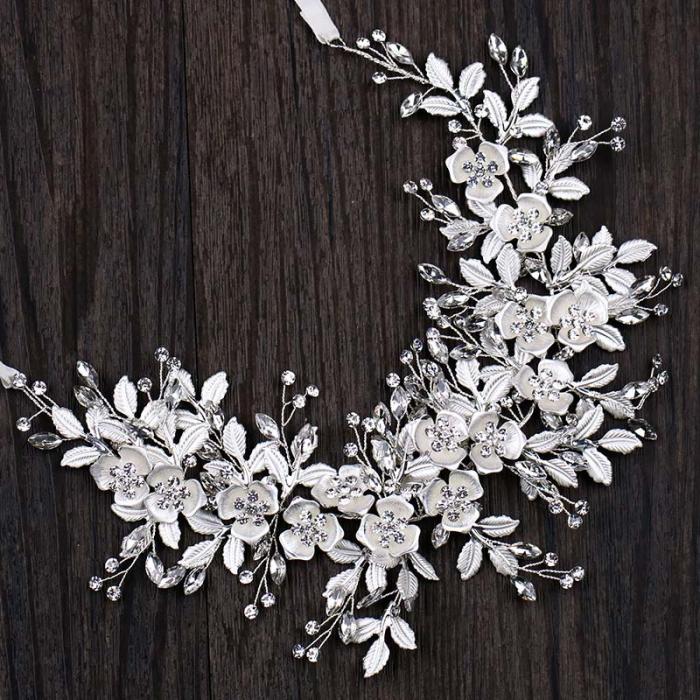 Women's Stylish Headband with Rhinestones for Wedding