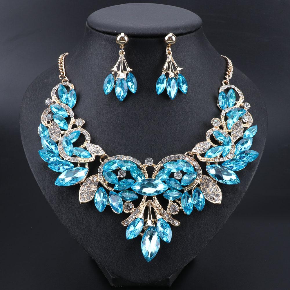 Crystal Wedding Jewelery Set