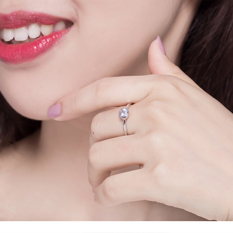 Women's Vintage 925 Sterling Silver Ring for Wedding