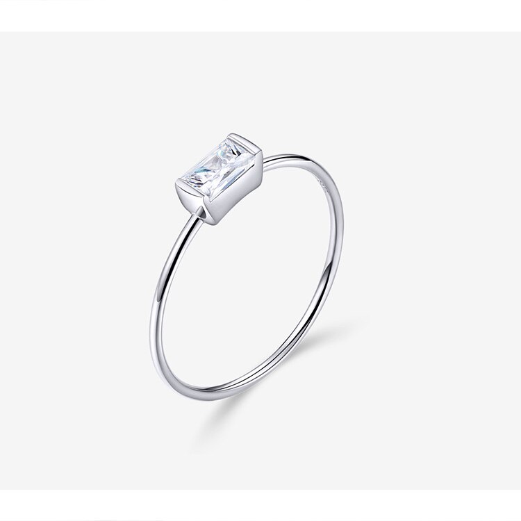 Women's Stylish 925 Sterling Silver Ring for Wedding