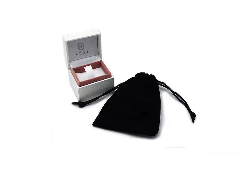 Fashion Solid Silver Wedding Rings Set