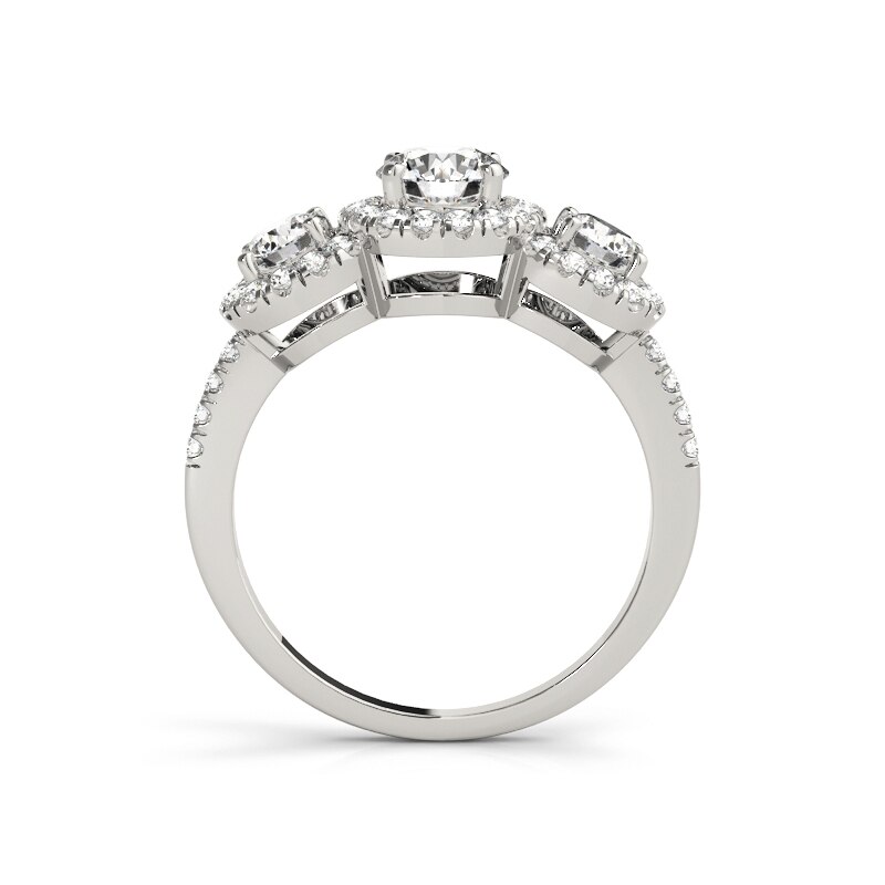 Silver Luxury Wedding Ring for Women