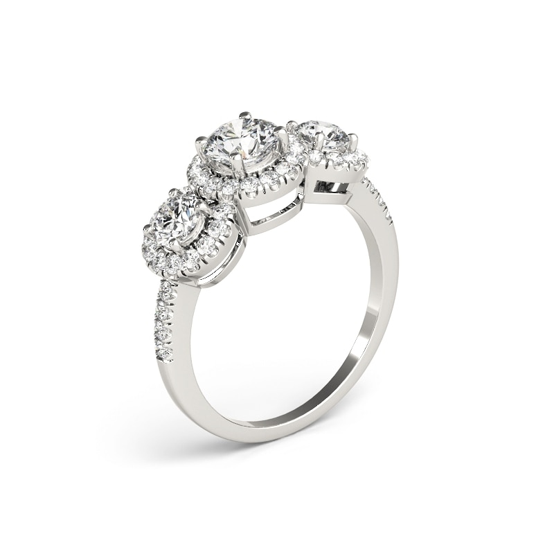 Silver Luxury Wedding Ring for Women