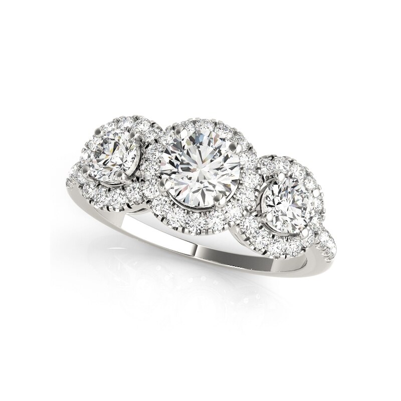 Silver Luxury Wedding Ring for Women