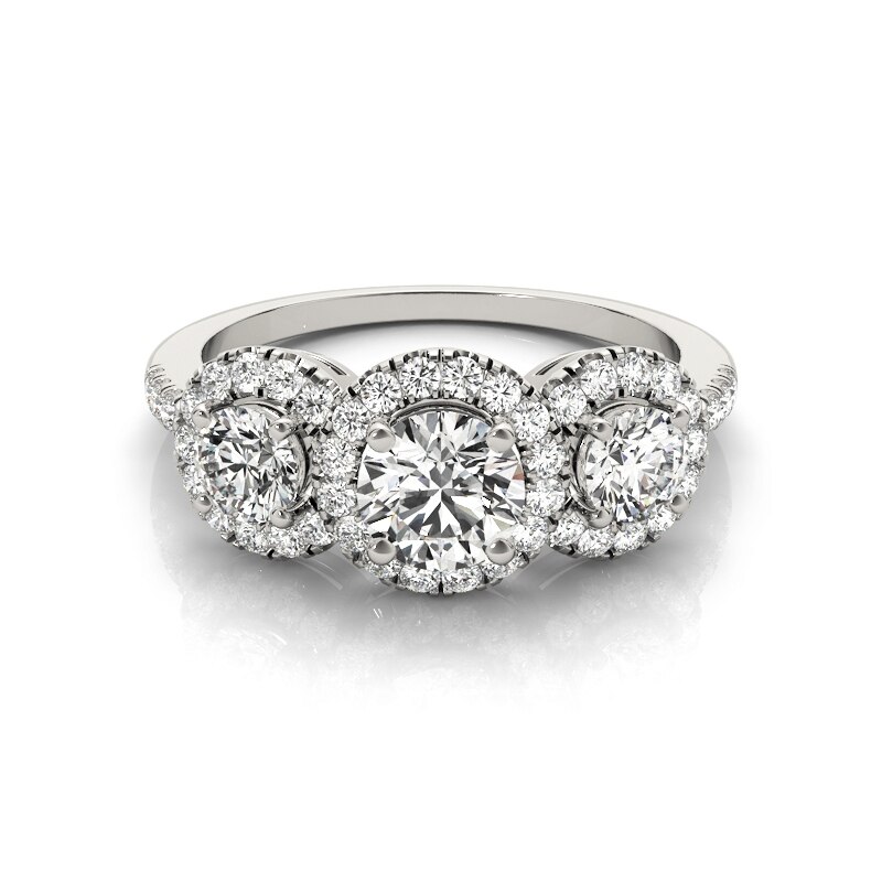 Silver Luxury Wedding Ring for Women