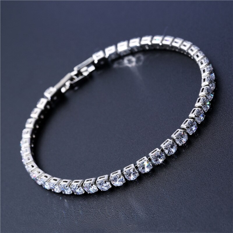 Luxury Crystal Wedding Bracelet for Women