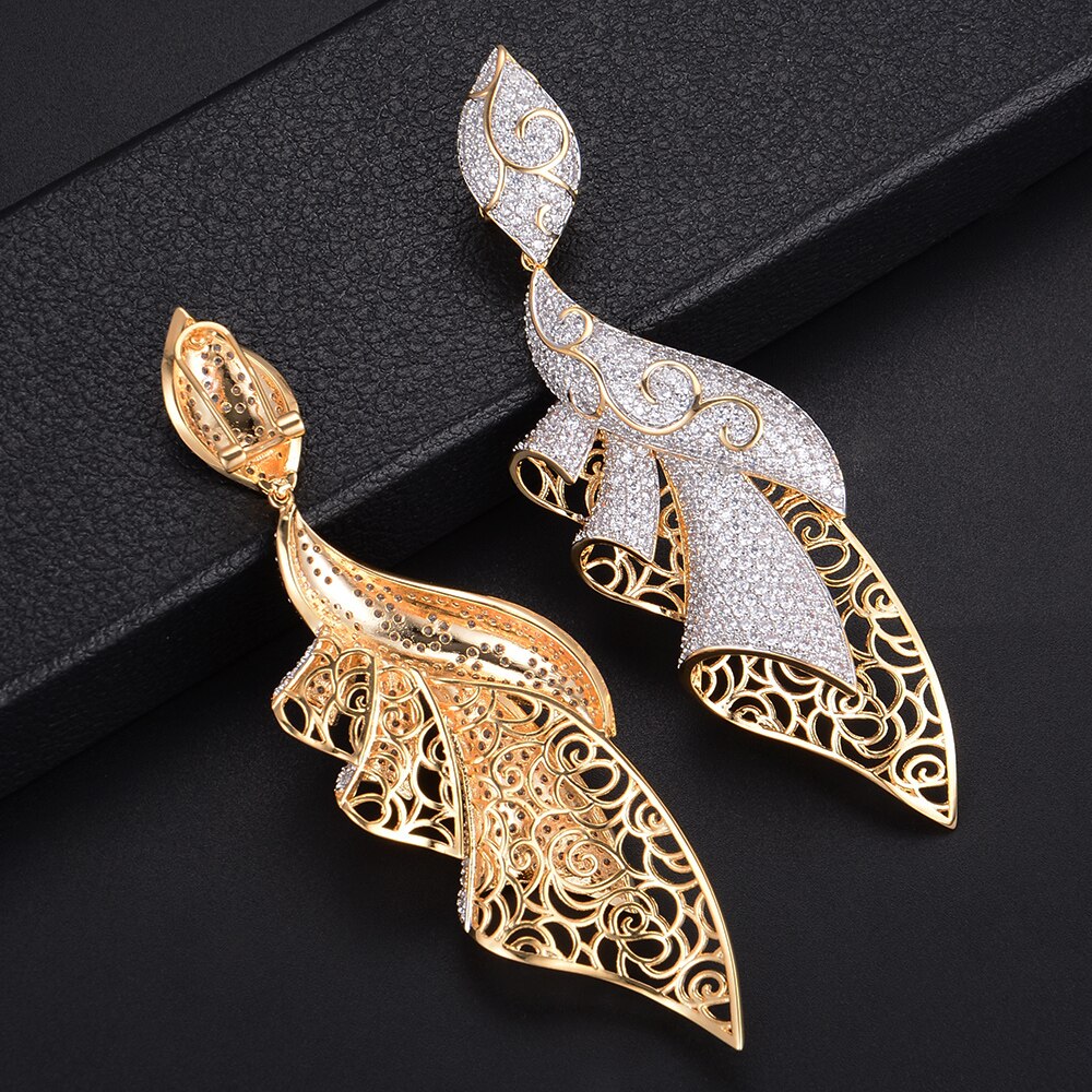 Long Pendant Wedding Earrings for Women