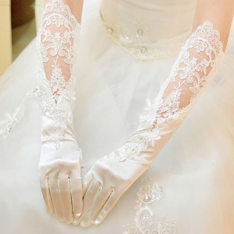 Women's Long Bridal Gloves