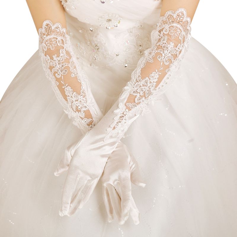 Women's Long Bridal Gloves