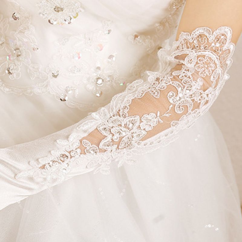 Women's Long Bridal Gloves