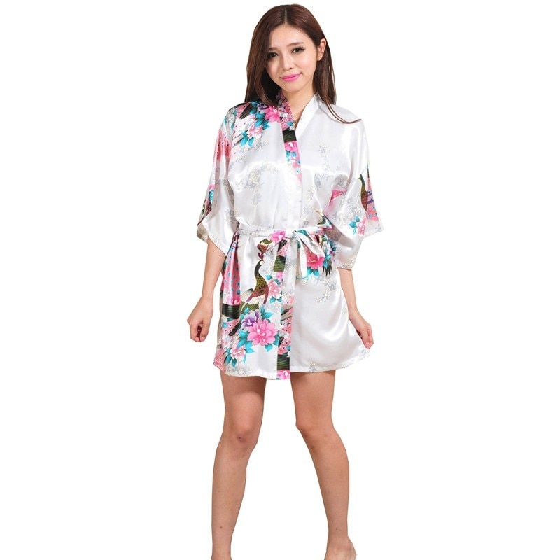 Floral Printed Satin Sleepwear for Bride and Bridesmaid