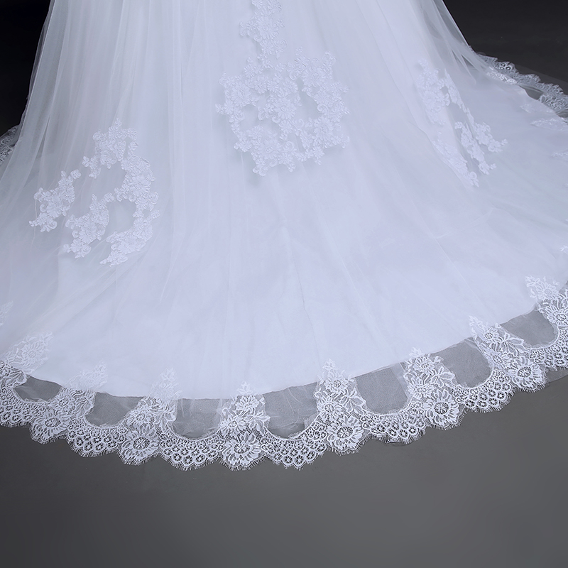 Long Sleeve Jacket and Wedding Dress for Women