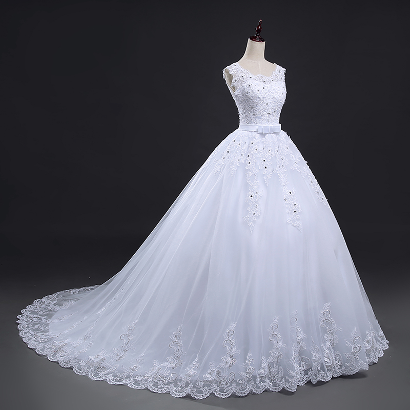 Women's Vintage Princess Wedding Dress