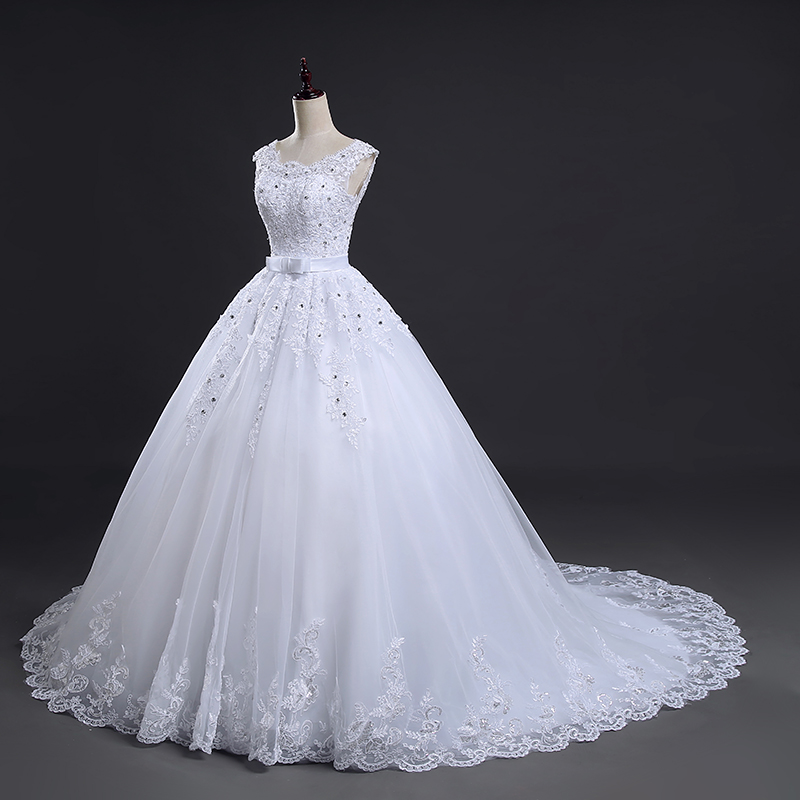 Women's Vintage Princess Wedding Dress